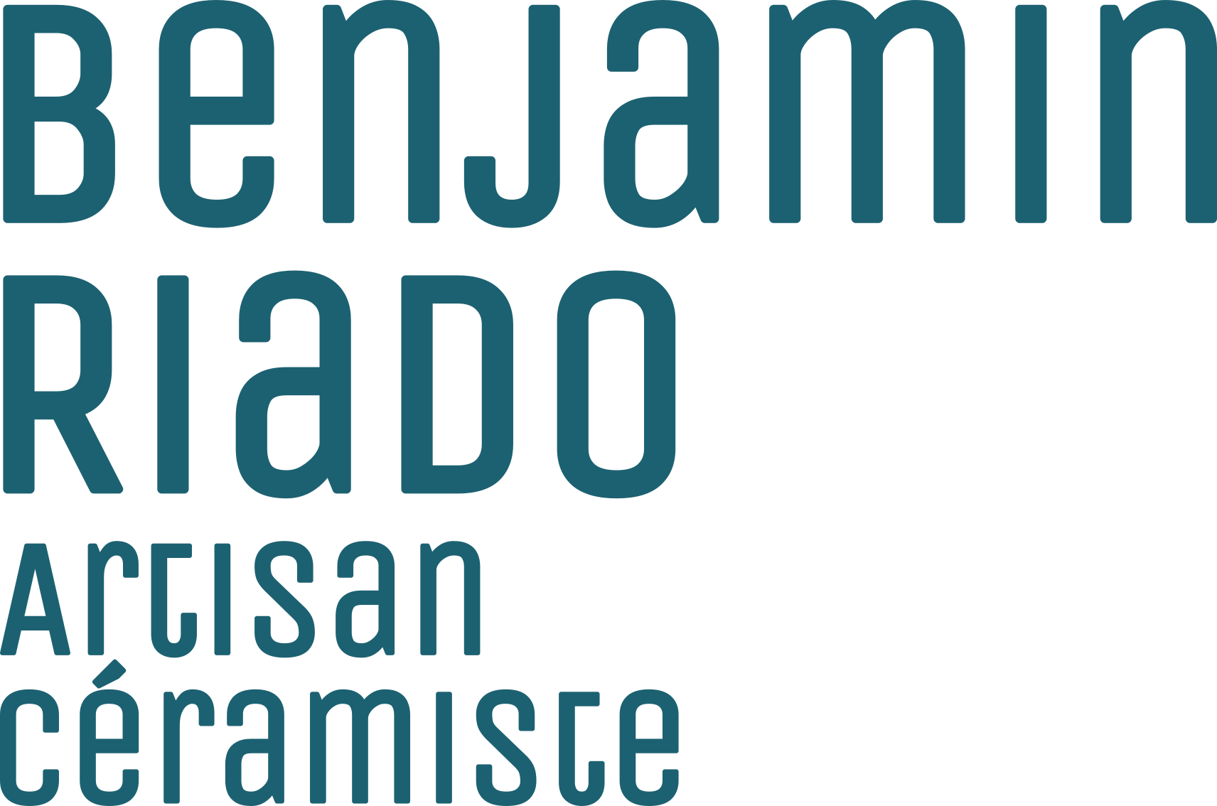 Benjamin Riado, artisan céramiste